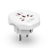 TECH-PROTECT WL-09 UNIVERSAL TRAVEL ADAPTER FROM EU WHITE